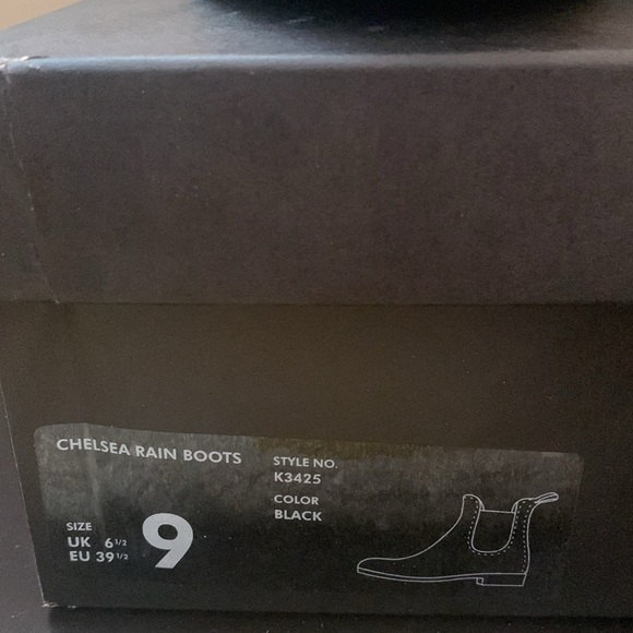 J.Crew mercantile Chelsea rain boots - size 9 - New in Box - Picture 3 of 8